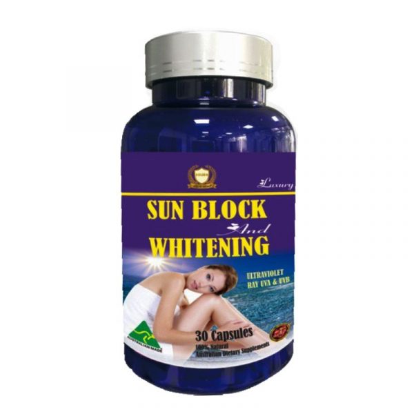 Nature's Gold Sun Block Lọ 30 Viên - Trắng Da, Chống Oxy Hóa