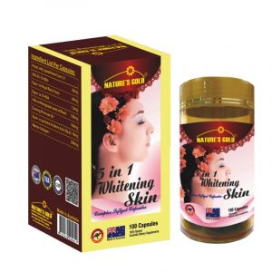 Whitening Skin 5 In 1 Lọ 100 Viên - Làm Trắng Da Từ Bên Trong