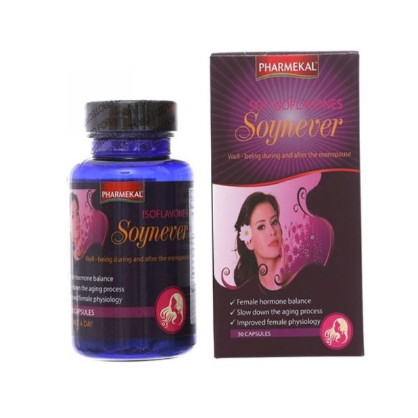 Pharmekal Soynever Lọ 30 Viên - Cân Bằng Hormone Sinh Dục Nữ