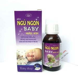 Thực phẩm bảo vệ sức khỏe Siro ngủ ngon baby Hưng anh