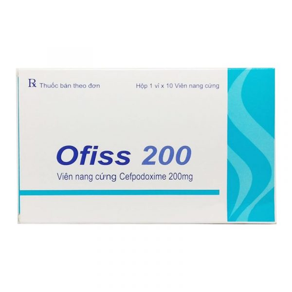 Ofiss 200 Hộp 10 Viên - Điều Trị Nhiễm Khuẩn Hô Hấp Trên