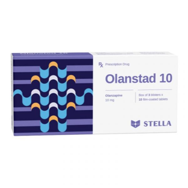 Olanstad 10 Hộp 30 Viên - Điều Trị Tâm Thần Phân Liệt