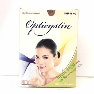 Viên uống chăm sóc da Opticystin