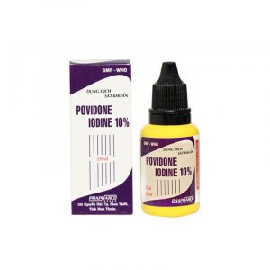 Povidone chai 20ml - Dung dịch sát khuẩn