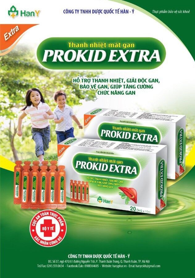 Thanh Nhiệt Mát Gan - Prokid Extra