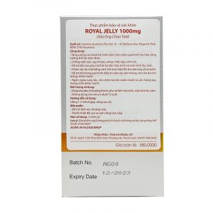 Royal Jelly Careline Hộp 100 Viên - Tăng Cường Hệ Miễn Dịch