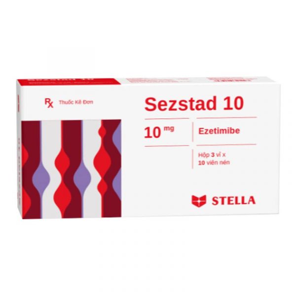 Sezstad 10 Hộp 30 Viên - Điều Trị Tăng Cholesterol Máu