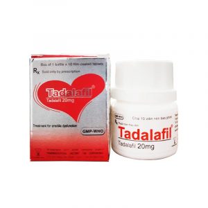 Tadalafil 20mg Lọ 10 Viên - Điều Trị Rối Loạn Cương Dương