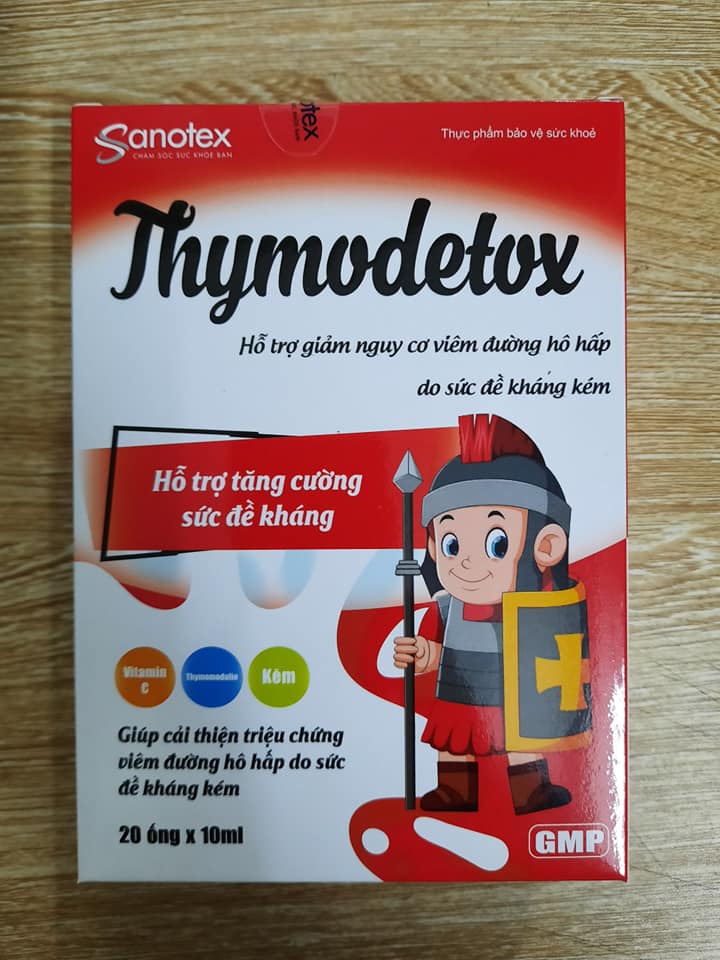 Thymodetox - Hỗ Trợ Tăng Cường Sức Đề Kháng