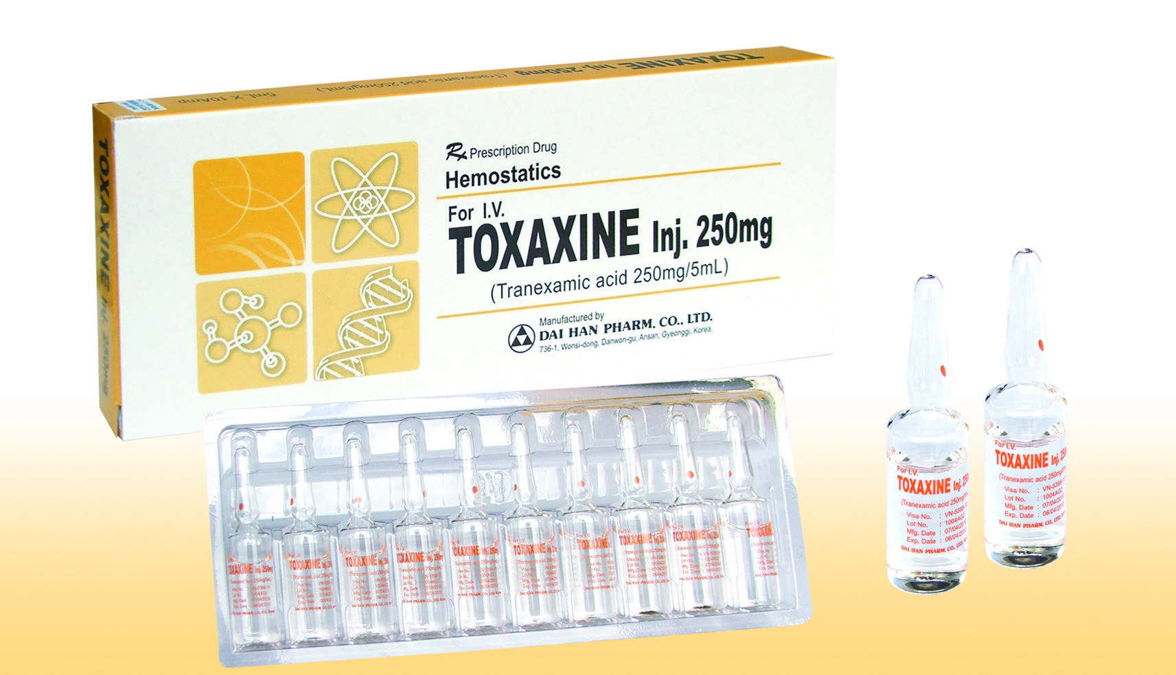 Toxaxine 250mg