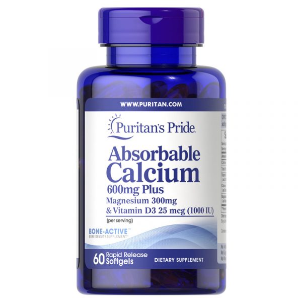 Absorbable Calcium 600mg Plus Lọ 60 Viên - Bổ Xung Canxi