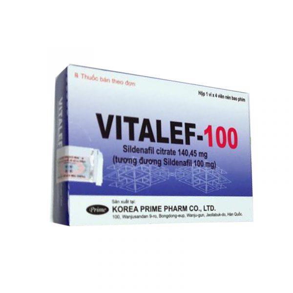 Vitalef-100 hộp 4 viên