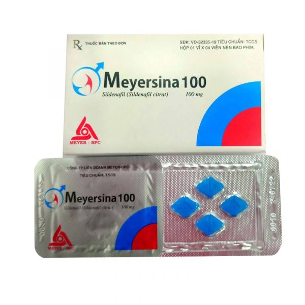 Meyersina 100 Hộp 4 viên