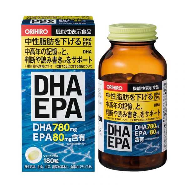 DHA EPA Orihiro 180 viên