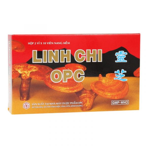 Linh chi OPC hộp 20 viên