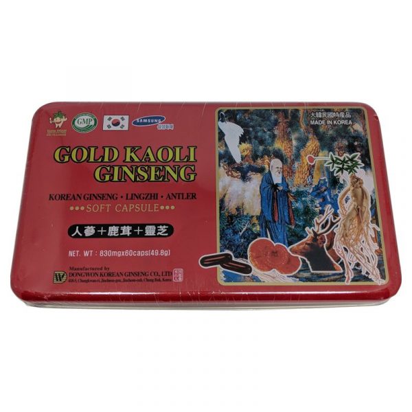 Gold Kaoli Ginseng đỏ hộp 60 viên