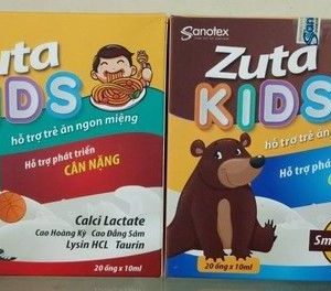 Zuta Kids Hỗ Trợ Trẻ Ăn Ngon Tăng Cân