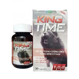 King Time hộp 30 viên - Tăng cường sức khỏe nam giới