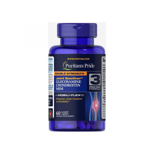 Double Strength Glucosamine hộp 60 viên - Viên uống hỗ trợ xương khớp