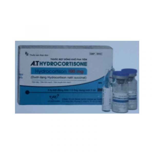 A.T Hydrocortisone hộp 5 lọ + 5 ống