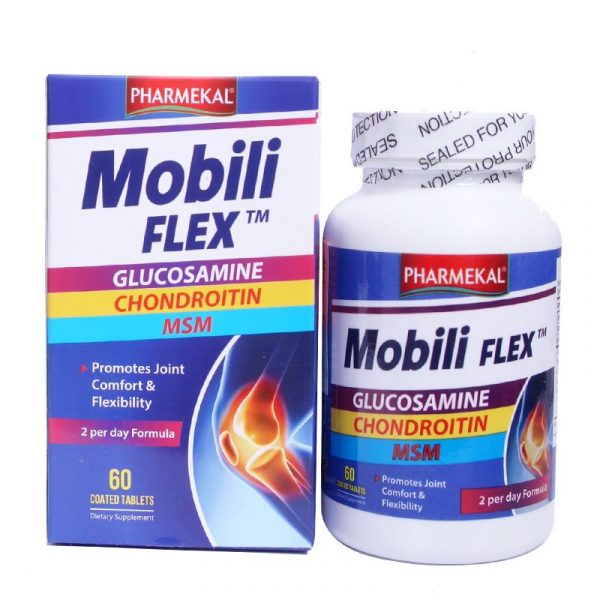 Pharmekal Mobili Flex Lọ 60 Viên - Hỗ Trợ Xương, Tái Tạo Sụn