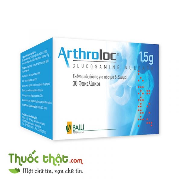 Arthroloc Hộp 30 Gói - Hỗ Trợ Điều Trị Viêm Cứng Khớp