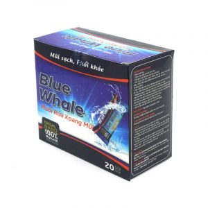 Blue Whale Hộp 20 Gói - Nước Muối Vệ Sinh Mũi