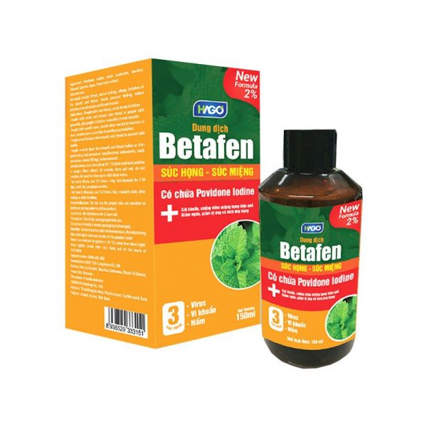 Butafen Lọ 150ml - Nước Súc Họng, Súc Miệng