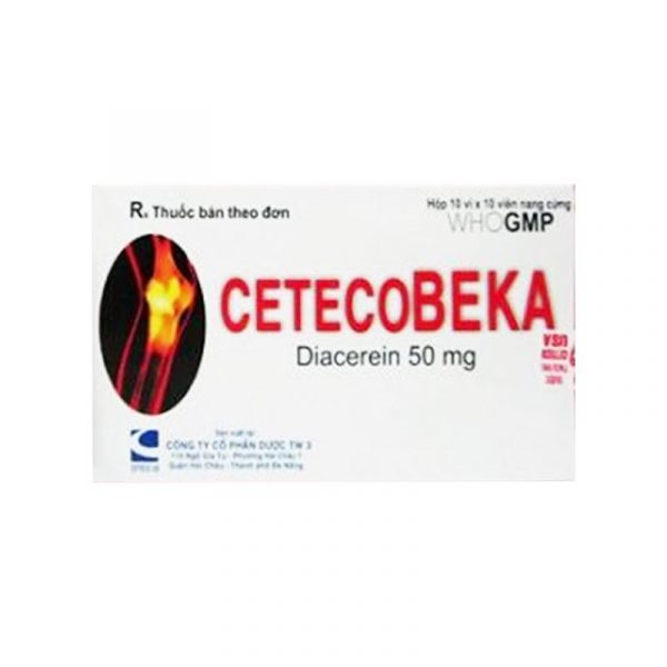 CetecoBeka Hộp 100 Viên - Điều Trị Thoái Hóa Khớp