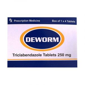 Deworm Hộp 4 Viên - Điều Trị Bệnh Sán Lá Gan