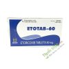 Etotab-60 Hộp 100 Viên - Hỗ Trợ Trị Gout