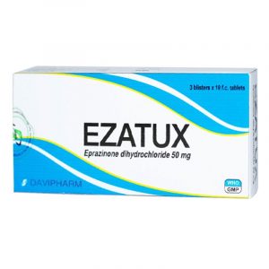 Ezatux Hộp 30 Viên - Trị Ho , Long Đờm Hiệu Quả