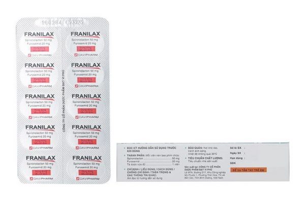 Franilax hộp 30 viên