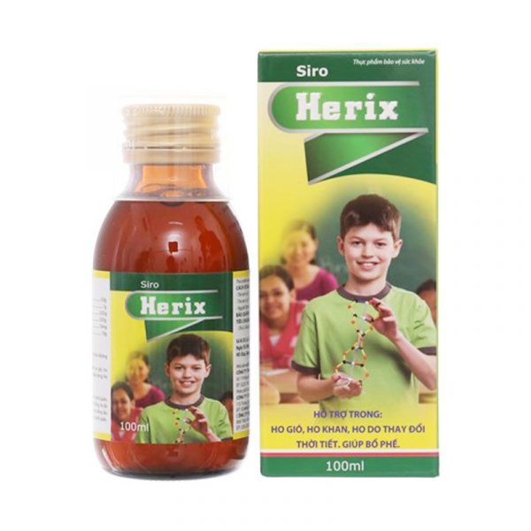 Herix Chai 100ml - Bổ Phế, Giảm Ho