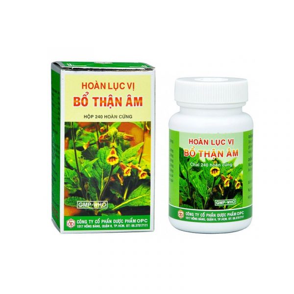 Hoàn Lục Vị Bổ Thận Âm hộp 240 hoàn cứng