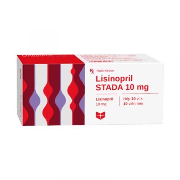 Lisinopril Stella 10mg Hộp 100 Viên - Điều Trị Tăng Huyết Áp