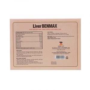 Liver Benmax Hộp 60 Viên