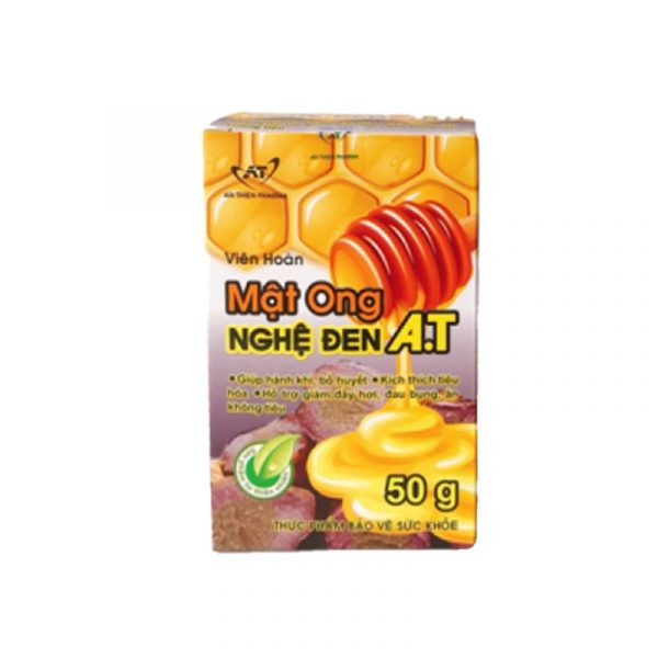 Mật ong nghệ đen A.T chai 50g