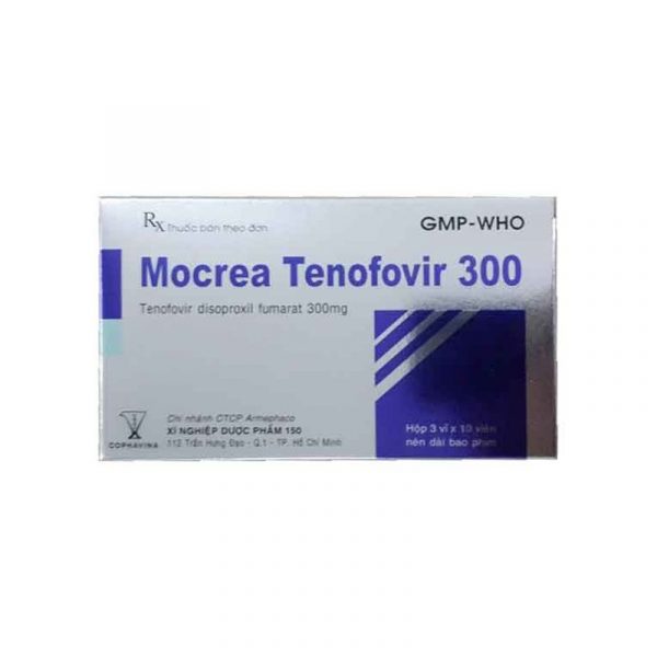 Mocrea Tenofovir 300 hộp 30 viên