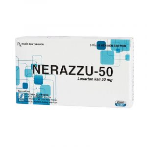 Nerazzu 50 Hộp 30 Viên - Điều Trị Tăng Huyết Áp