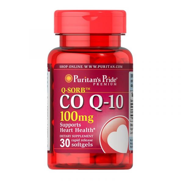 Q-SORB™ Co Q 10 100mg Lọ 30 Viên - Viên Hỗ Trợ Tim Mạch