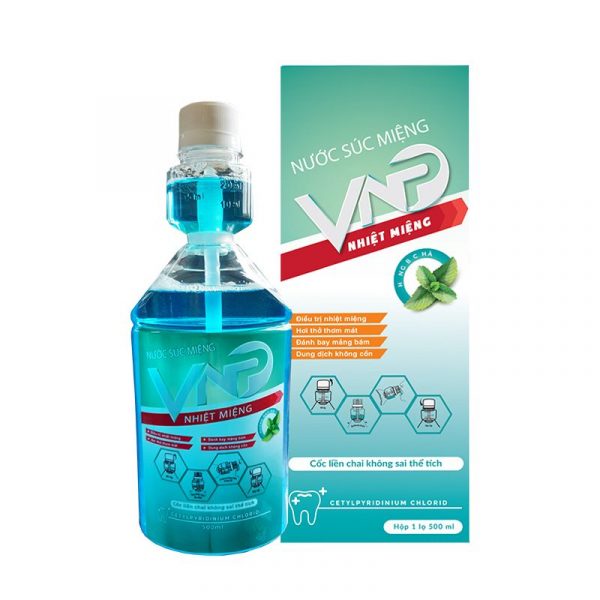 Nước Súc Miệng VNP Nhiệt Miệng Lọ 500ml