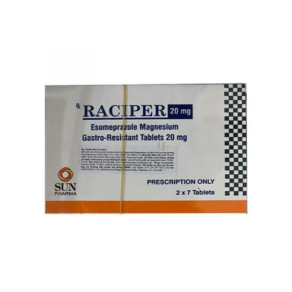 Raciper 20mg hộp 14 viên