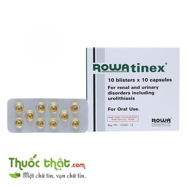 Rowatinex Hộp 100 Viên - Điều Trị Bệnh Sỏi Thận