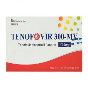 Tenofovir 300 MV Hộp 30 Viên - Điều Trị Viêm Gan Siêu Vi B