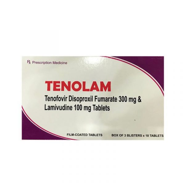 Tenolam hộp 30 viên