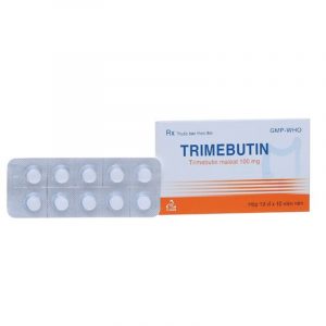 Trimebutine hộp 100 viên - Hỗ trợ điều trị các bệnh về đường tiêu hóa