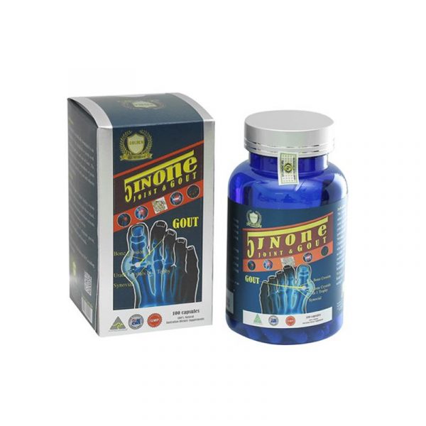 Joint & Gout 5 In 1 Lọ 100 Viên - Hỗ Trợ Điều Trị Gút