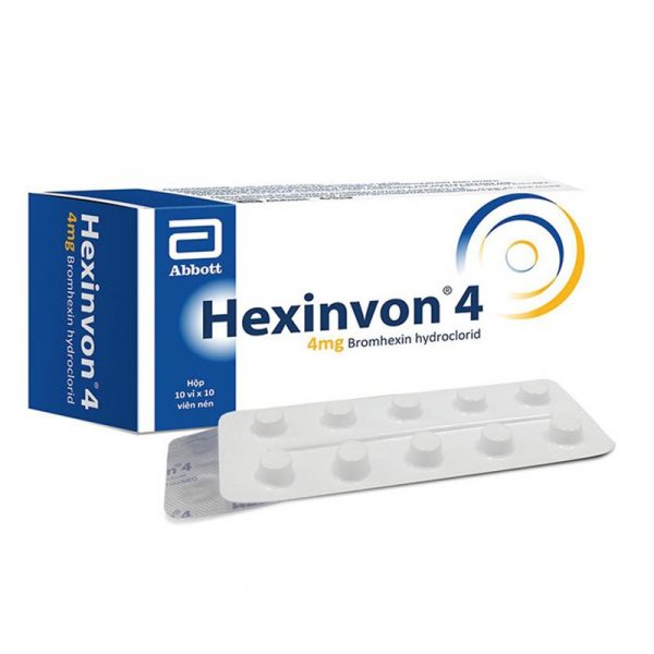 Hexinvon 4 Hộp 100 Viên - Điều Trị Bệnh Đường Hô Hấp