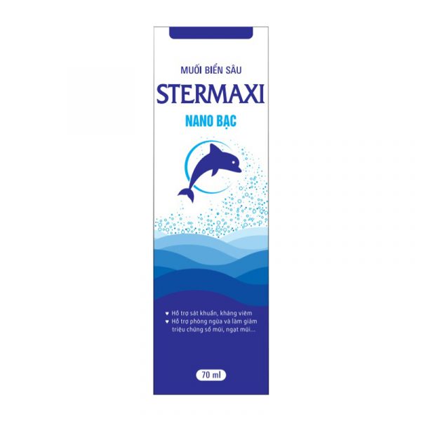 Muối biển sâu Stermaxi nano bạc chai xịt 70ml